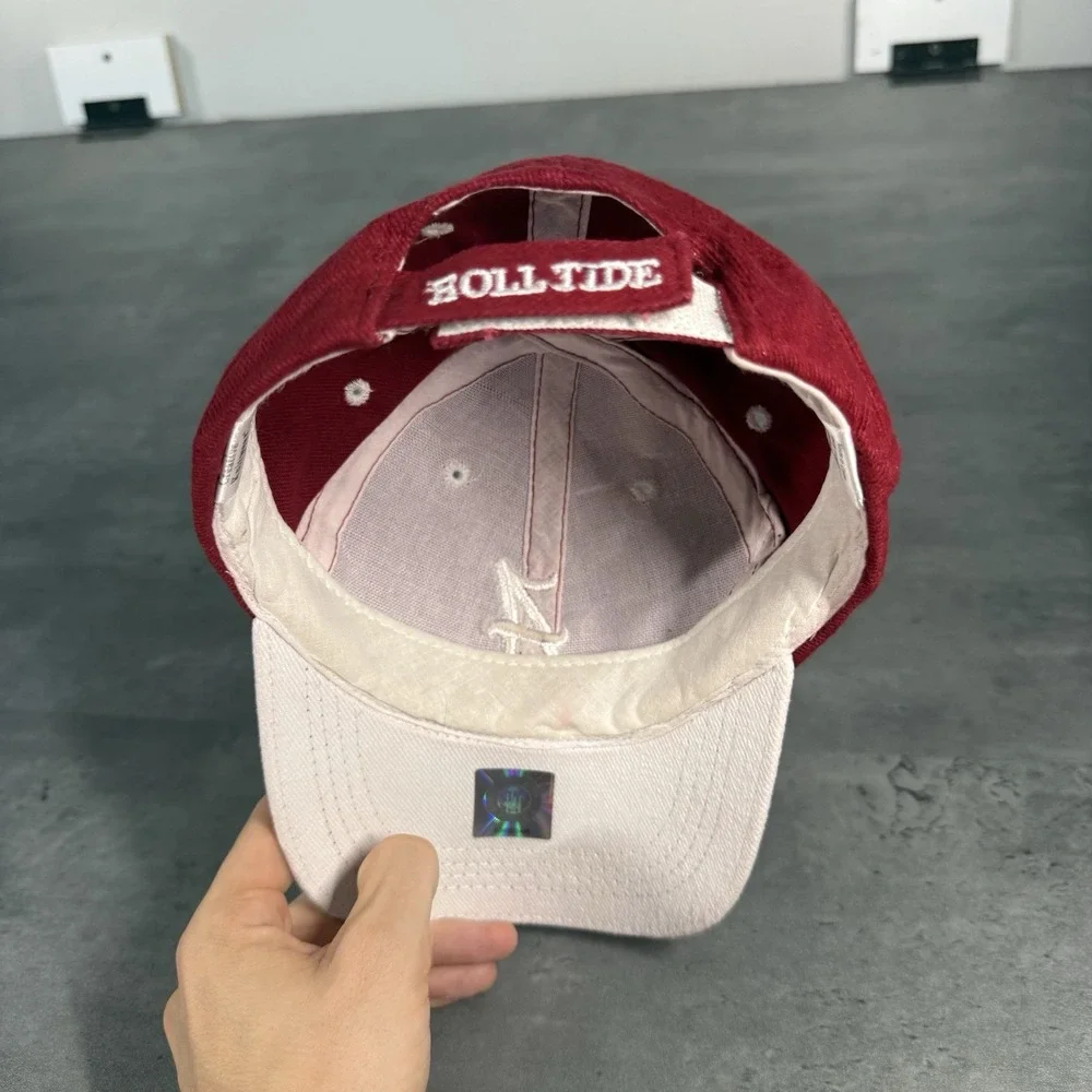 Vintage Alabama Crimson Tide Hat Youth Toddler Kids 2-6 Adjustable Strap Dad Cap